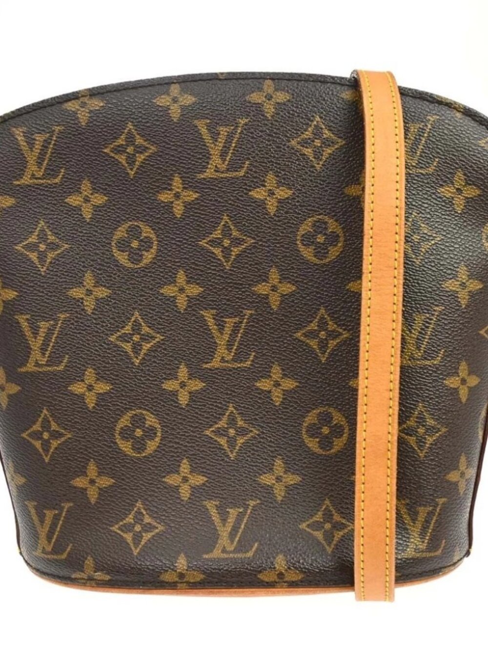 LOUIS VUITTON DROUOT SHOULDER BAG PURSE MONOGRAM